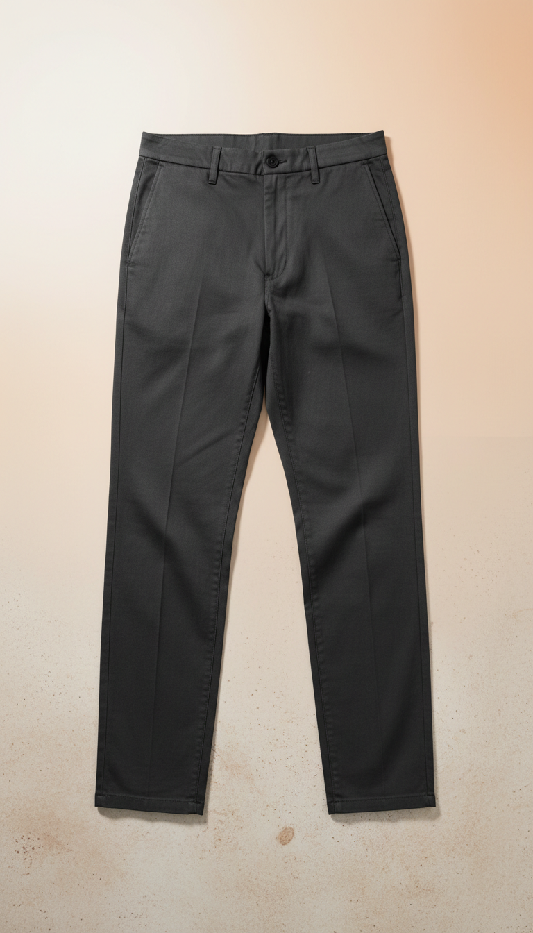 Shadow Grey Tapered Pants